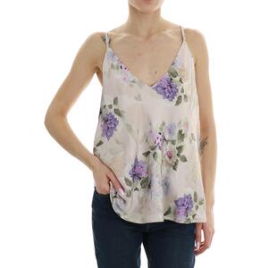 TOP A FIORI VICOLO LILLA